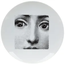 Тарелка с принтом