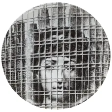 Тарелка с принтом