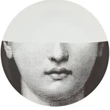 Тарелка с принтом