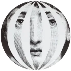 Тарелка с принтом