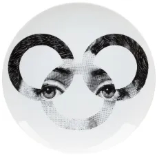 Тарелка с принтом