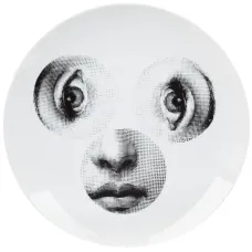 Тарелка с принтом