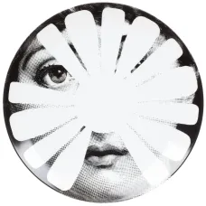 Тарелка с принтом