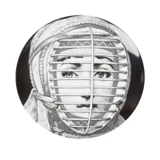 Тарелка с принтом