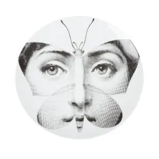 Тарелка с принтом