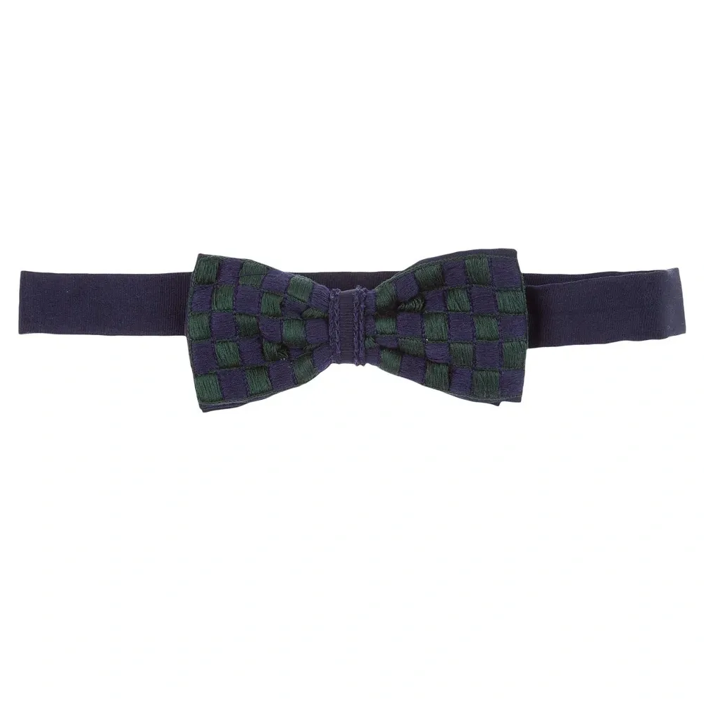 Шелковый галстук в клетку