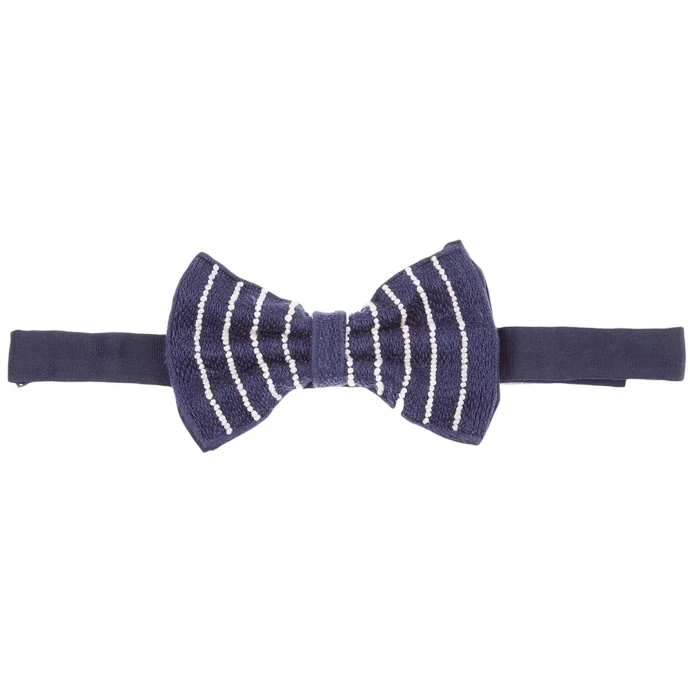 Галстук-бабочка с бисером