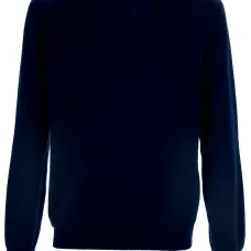 Джемпер с V-образным вырезом