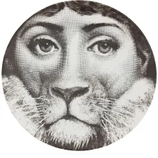 Тарелка с принтом