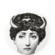 Тарелка с принтом