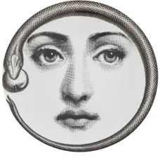 Тарелка с принтом