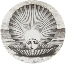 Тарелка с принтом