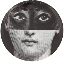 Тарелка с принтом