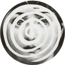 Тарелка с принтом