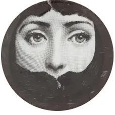 Тарелка с принтом