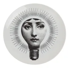 Тарелка с принтом