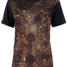 Футболка с узорчатым принтом