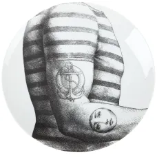 Тарелка с принтом