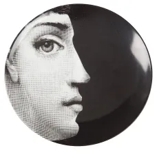 Тарелка с принтом