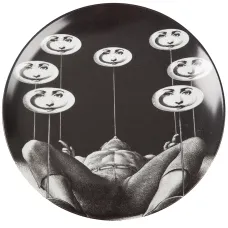 Тарелка с принтом