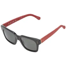Squared bi-colour sunglasses