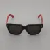 Squared bi-colour sunglasses