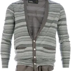 Полосатый кардиган