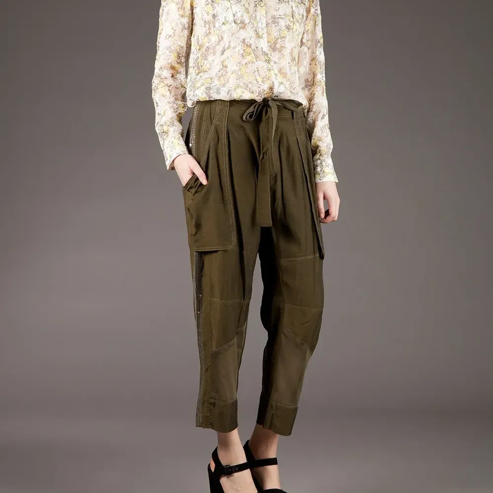 Укороченные брюки карго