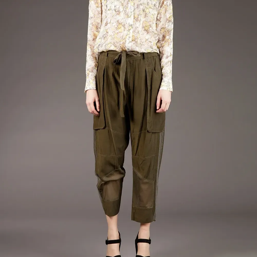 Укороченные брюки карго