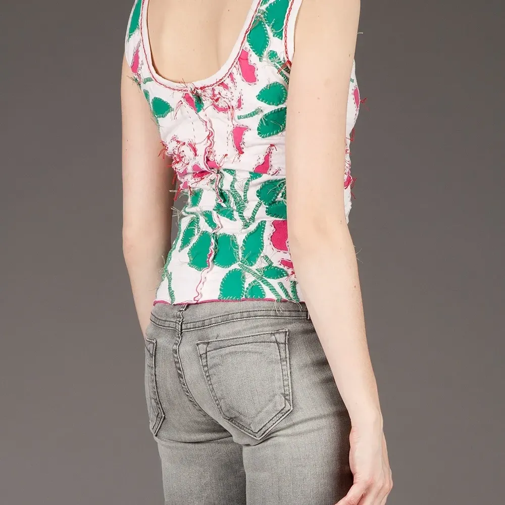 топ с принтом