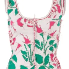 топ с принтом