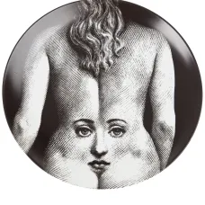 Тарелка с принтом