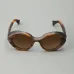 chunky moulded sunglasses