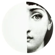 Тарелка с принтом