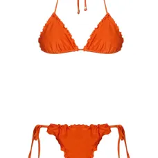Triangle top bikini set