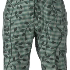 Шорты с лиственным узором