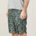 Шорты с лиственным узором