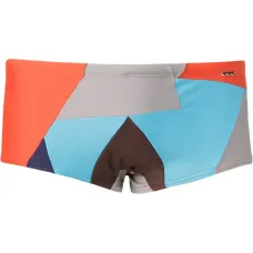 Плавки-шорты с геометричным принтом