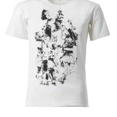 Футболка с абстрактным принтом