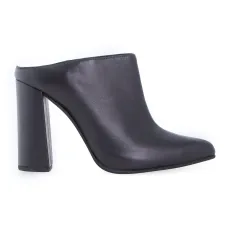 Кожаные мюли