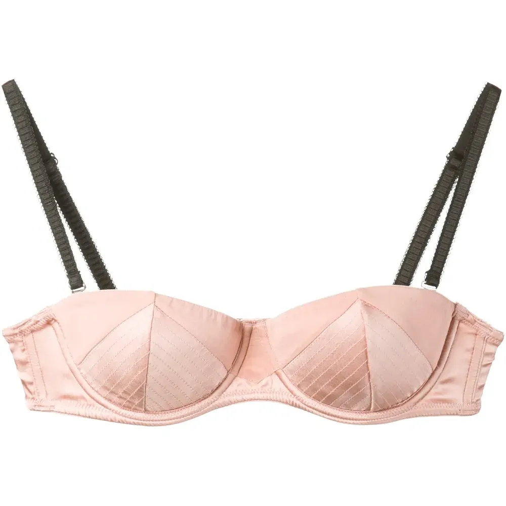 Бюстгальтер на косточках со съемными бретельками