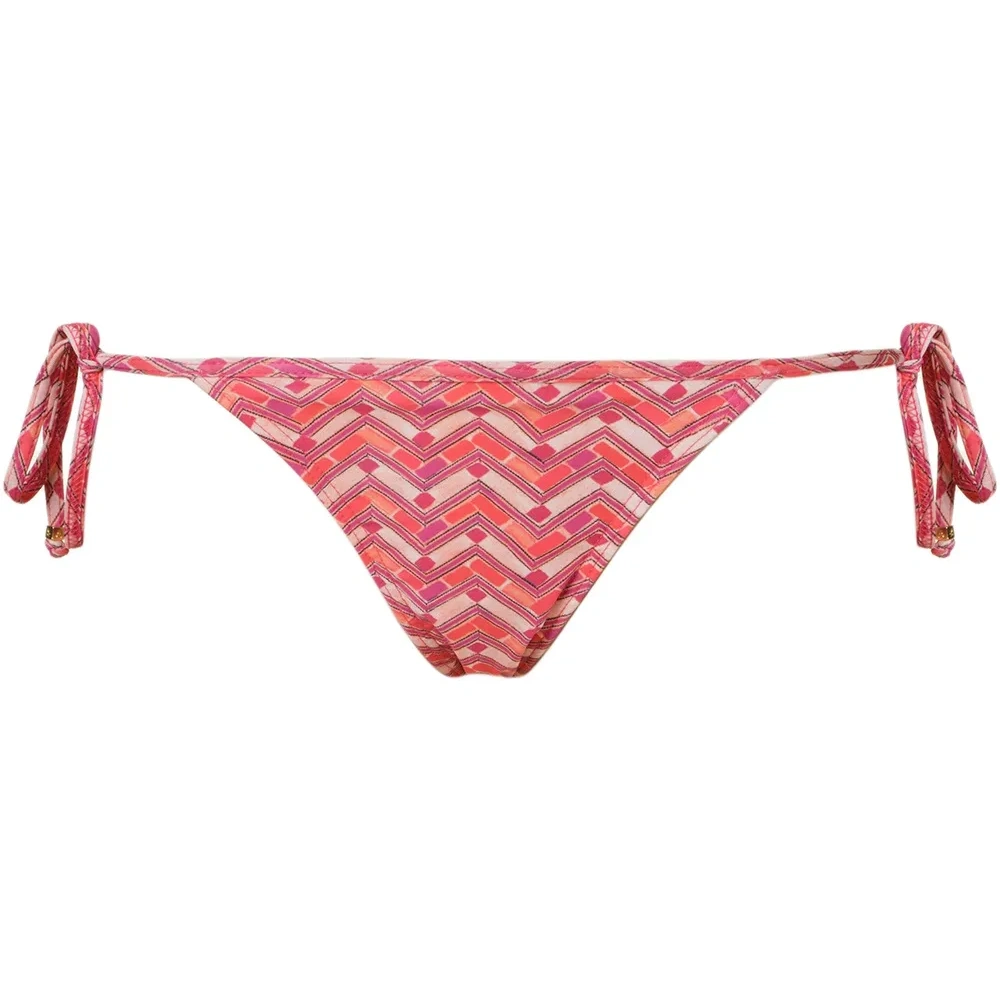 Printed bikini bottons
