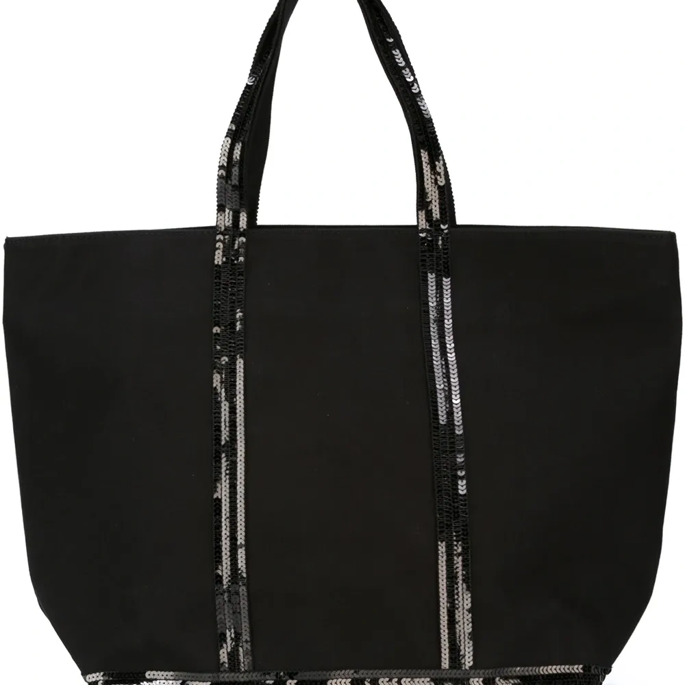 Сумка-тоут с окантовкой из пайеток