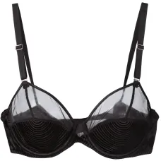 Бюстгальтер с контрастными панелями