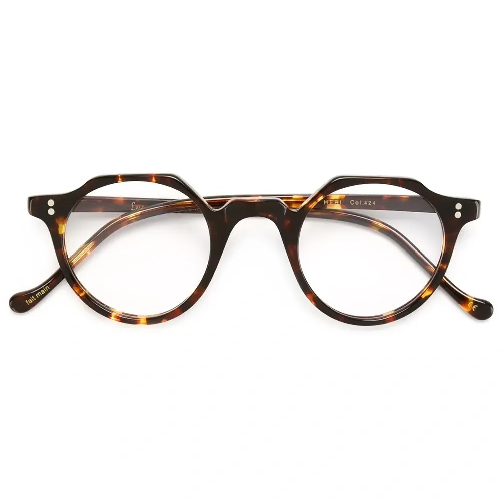 Очки с узором черепашьего панциря