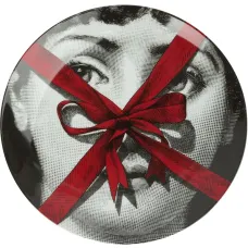 Тарелка с принтом-портретом Тарелка с принтом-портретом