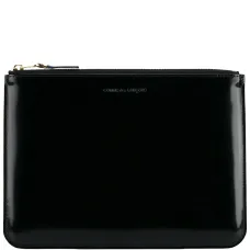 Клатч с тисненым логотипом