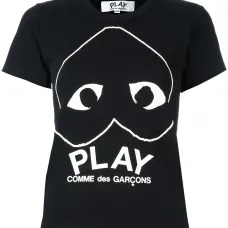 Футболка с принтом-логотипом