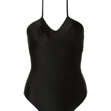 Gathered details swimsuit