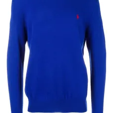 Джемпер с вышитым логотипом